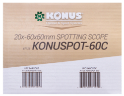 Зрительная труба Konus Konuspot-60C 20–60x60