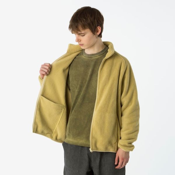 Толстовка Fleece ZIP Canary желтая - фото 5