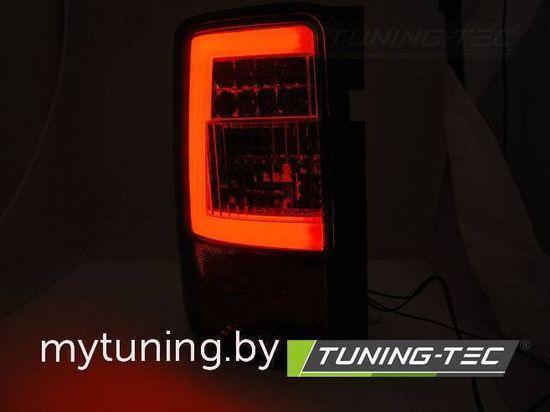 Задние фонари red smoke led bar для VW Caddy