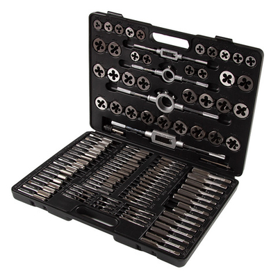 AFFIX (AF35100110C) Набор метчиков и плашек SK-5 M2-M18, кейс, 110 предметов