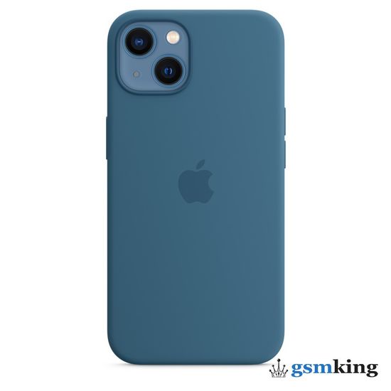 Apple Silicone Case with MagSafe iPhone 13 Blue Jay «Полярная лазурь» MM273ZE/A