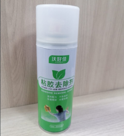 Спрей для удаления следов скотча, клея со стекла.