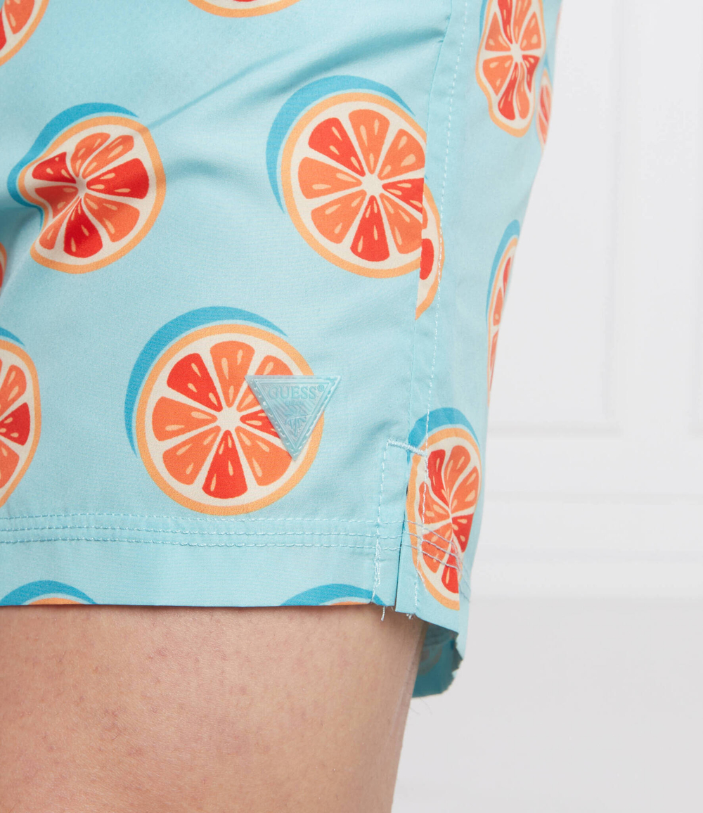 шорты для плавания Guess Underwear - мятный(F2GT17 WO05Y)