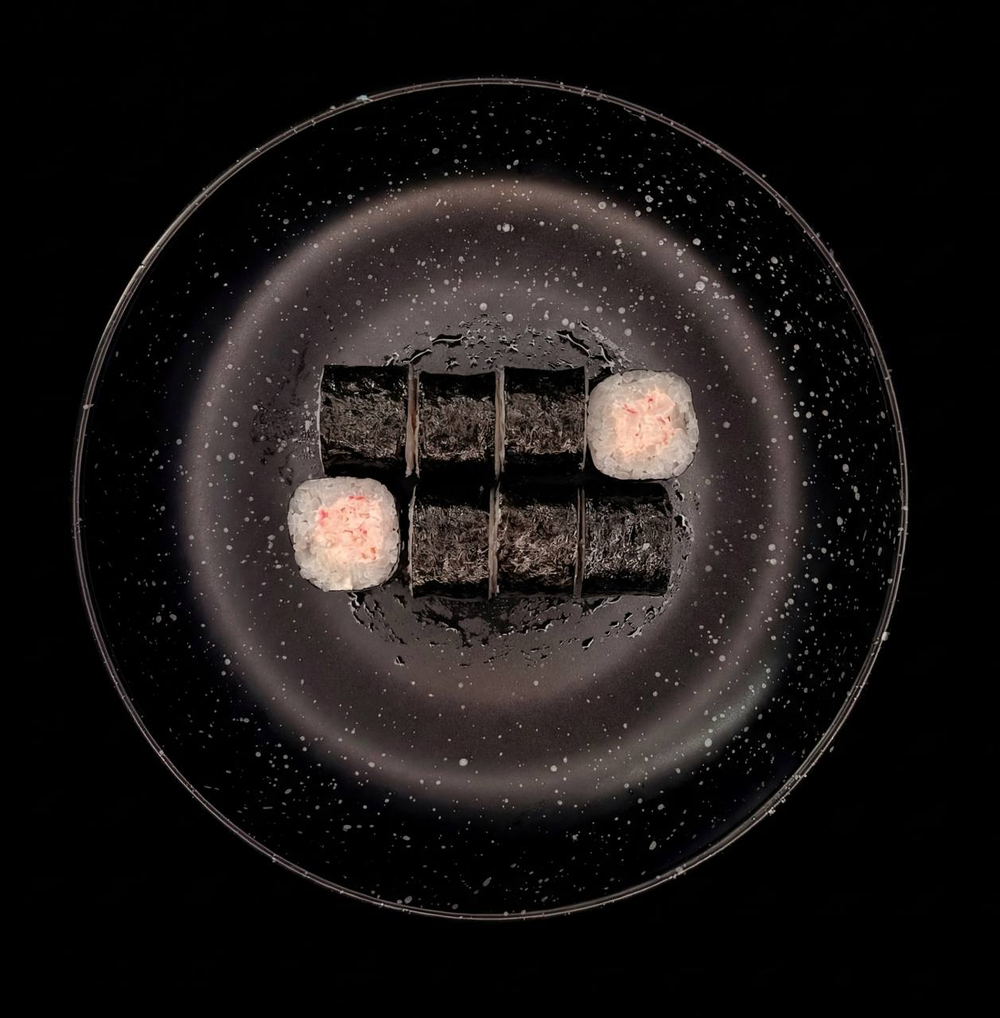 Маки с крабом