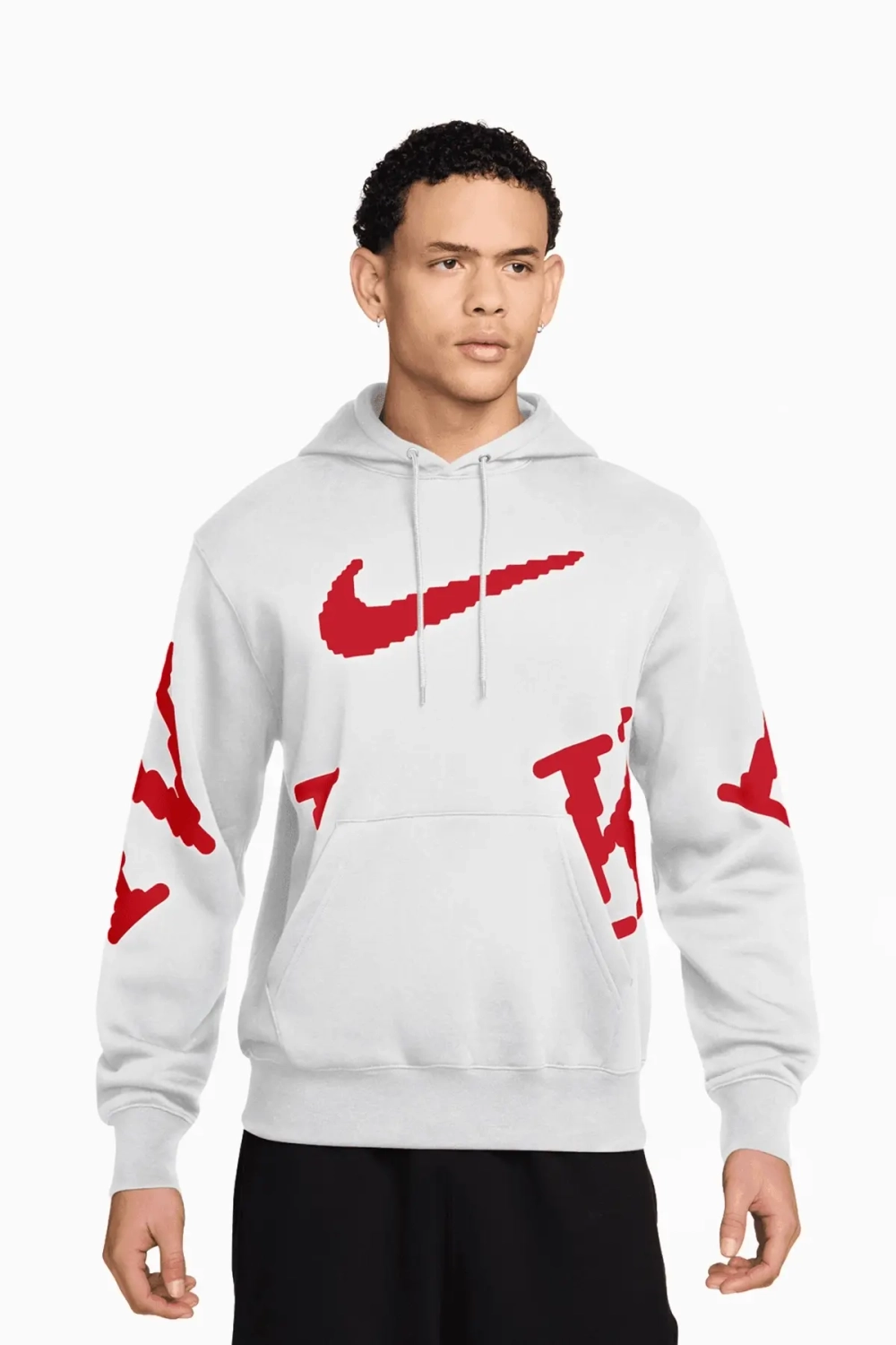 Кофта Nike Club Fleece - белый
