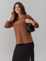 Лонгслив ЛНв-306/корица