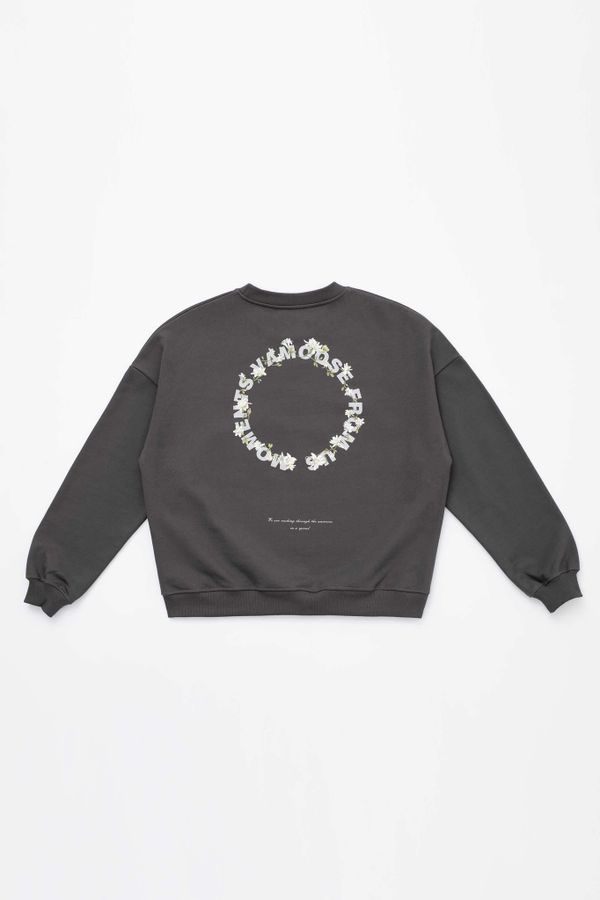 Толстовка Moments Серая - фото 2