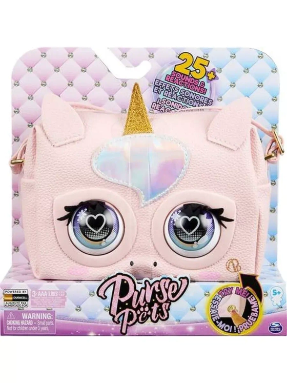 Интерактивная сумочка Единорог Purse Pets