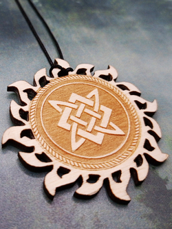 Кулон Квадрат Сварога