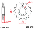 Звезда JTF1581.17