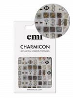 Charmicon 3D Silicone Stickers №193 Элегантность
