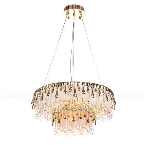 Люстра Cloyd CAPULETTI C12 / Ø60 см - золото (арт.11205)