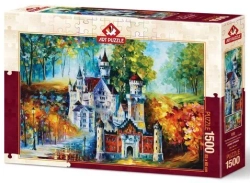 Пазл ART PUZZLE "Замок Нойшванштайн", 1500 деталей , арт.5395, картонная основа, от 12 лет