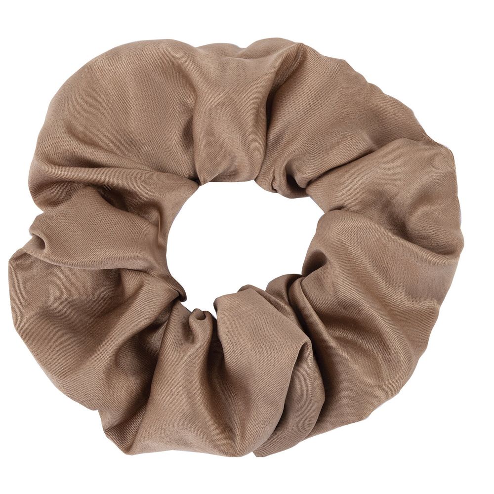 Резинка для волос 5х20 см, скранч, коричневый, MONTE VITA, 457071