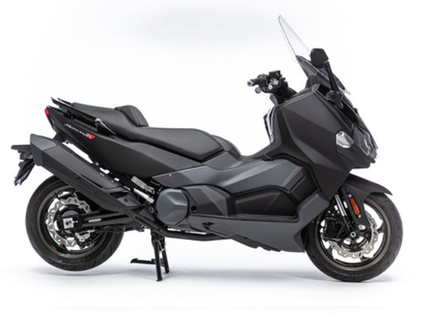 Максискутер SYM MAXSYM TL 500 матовый черный