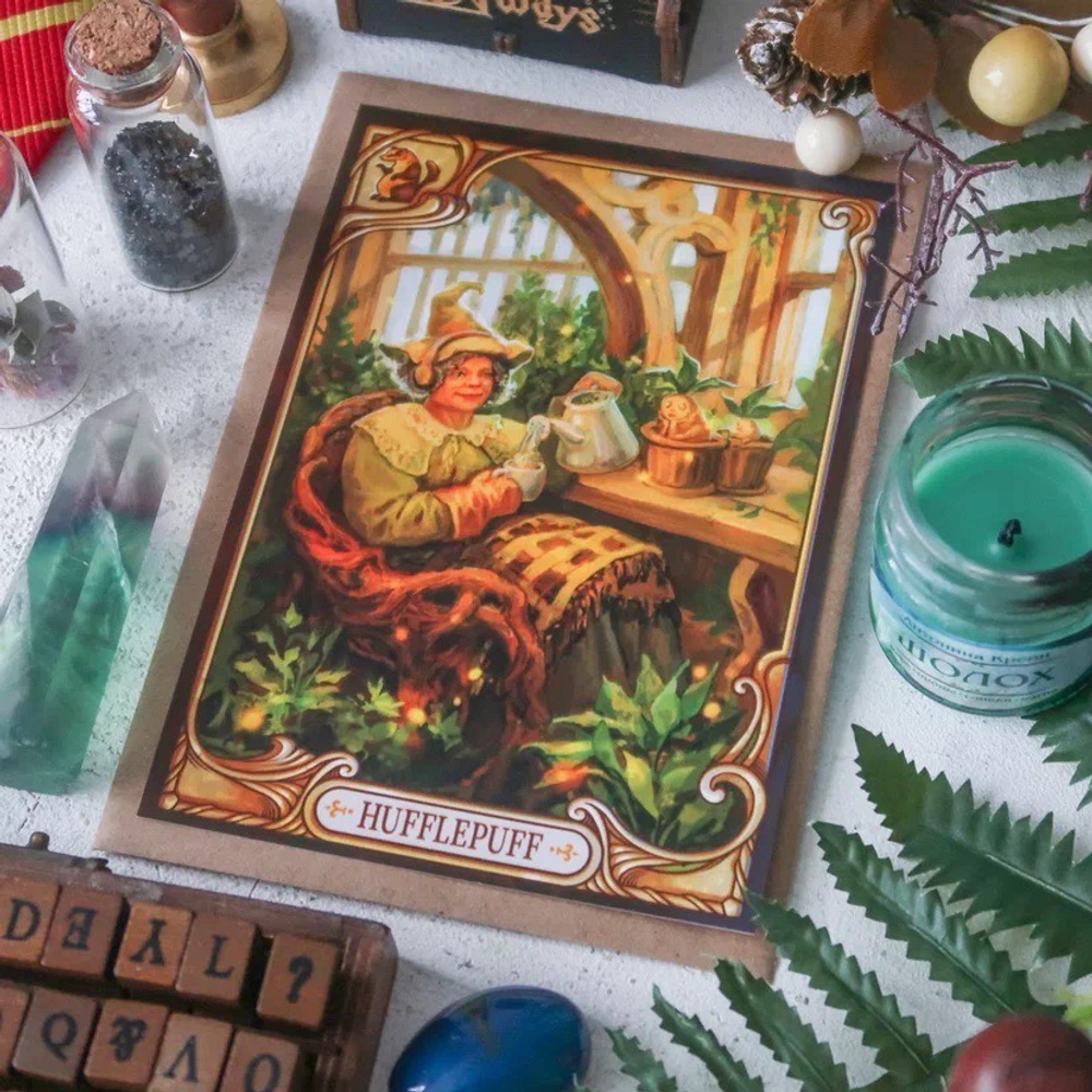 CARD HUFFLEPUFF