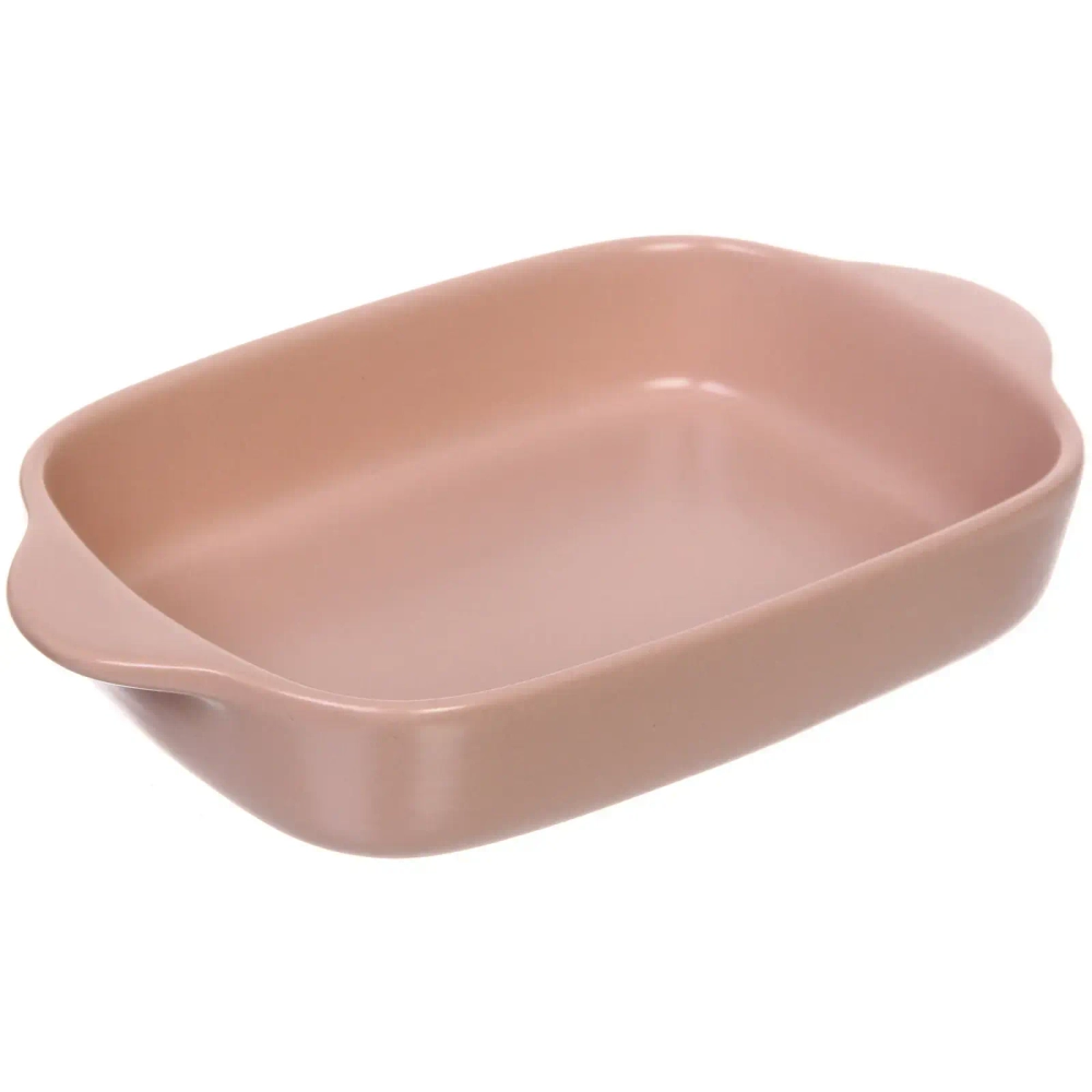 Форма керамическая для запекания «Акварель»22,5*13,7*4,5см, розовая