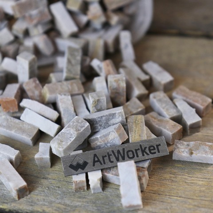 Колотый натуральный камень NS47, 350 гр