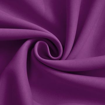 XL-Комплект штор блэкаут (фуксия) и вуаль (белый)