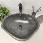 Раковина из речного камня RS-62010 (58*45*16)