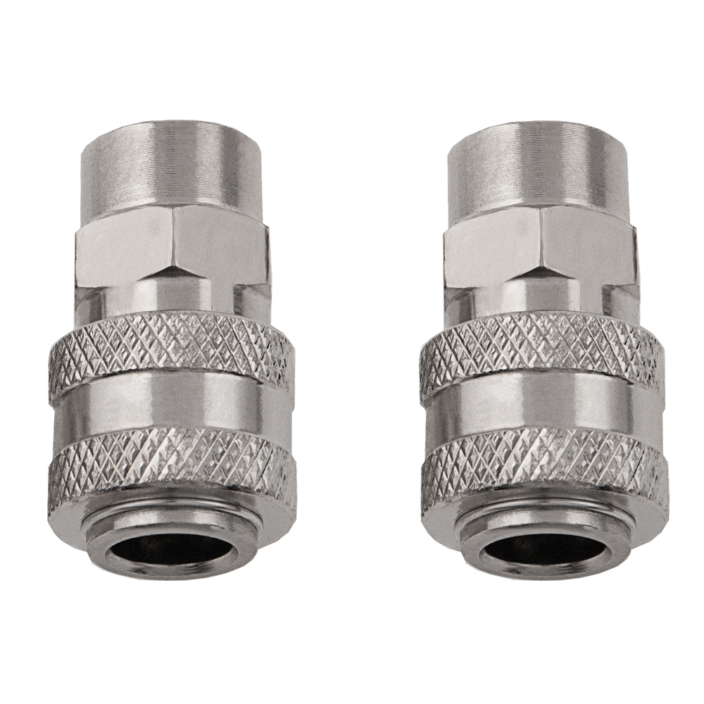 Муфта универсальная быстросъемная ("мама") 3/8, внутренняя резьба, 2 шт, Stels