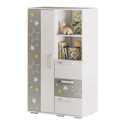 Шкаф многофункциональный Трио Звёздное детство ШК-10