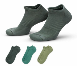 Теннисные носки Nike Everyday Plus Cushion Training No-Show Socks 3P - разноцветный