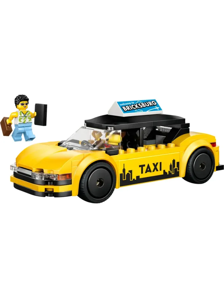 Конструктор City 60487 Желтое Такси