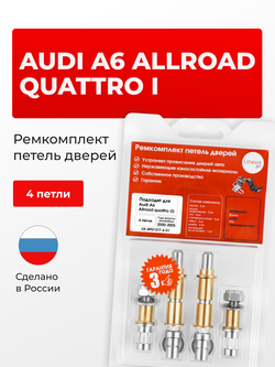 Ремкомплект (втулки) петель дверей Audi A6 Allroad quattro (I) [Кузов: C5; 4B] (4 петли, RPD1317-4) 2000-2005