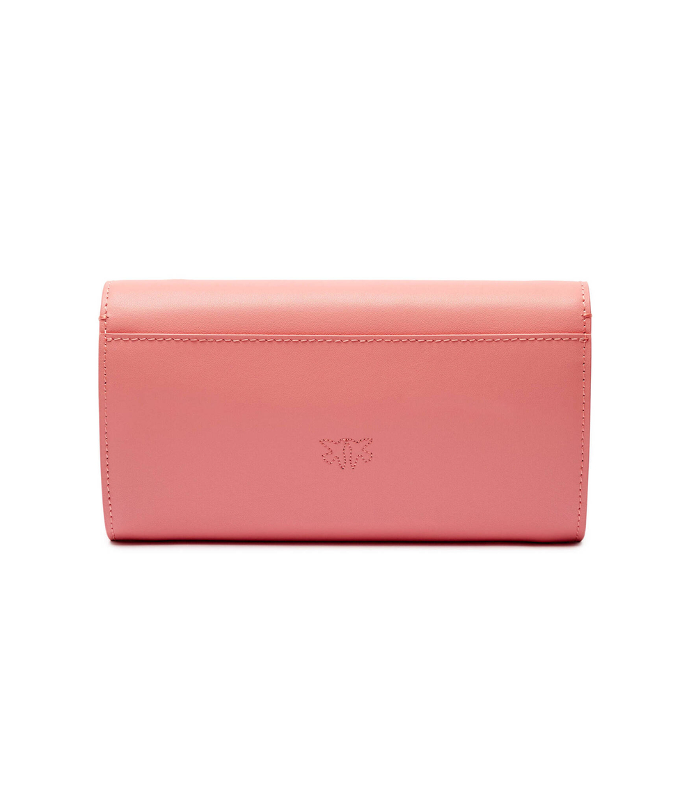 Кожаный кошелек love one Pinko - розовый(100062 A0F1)