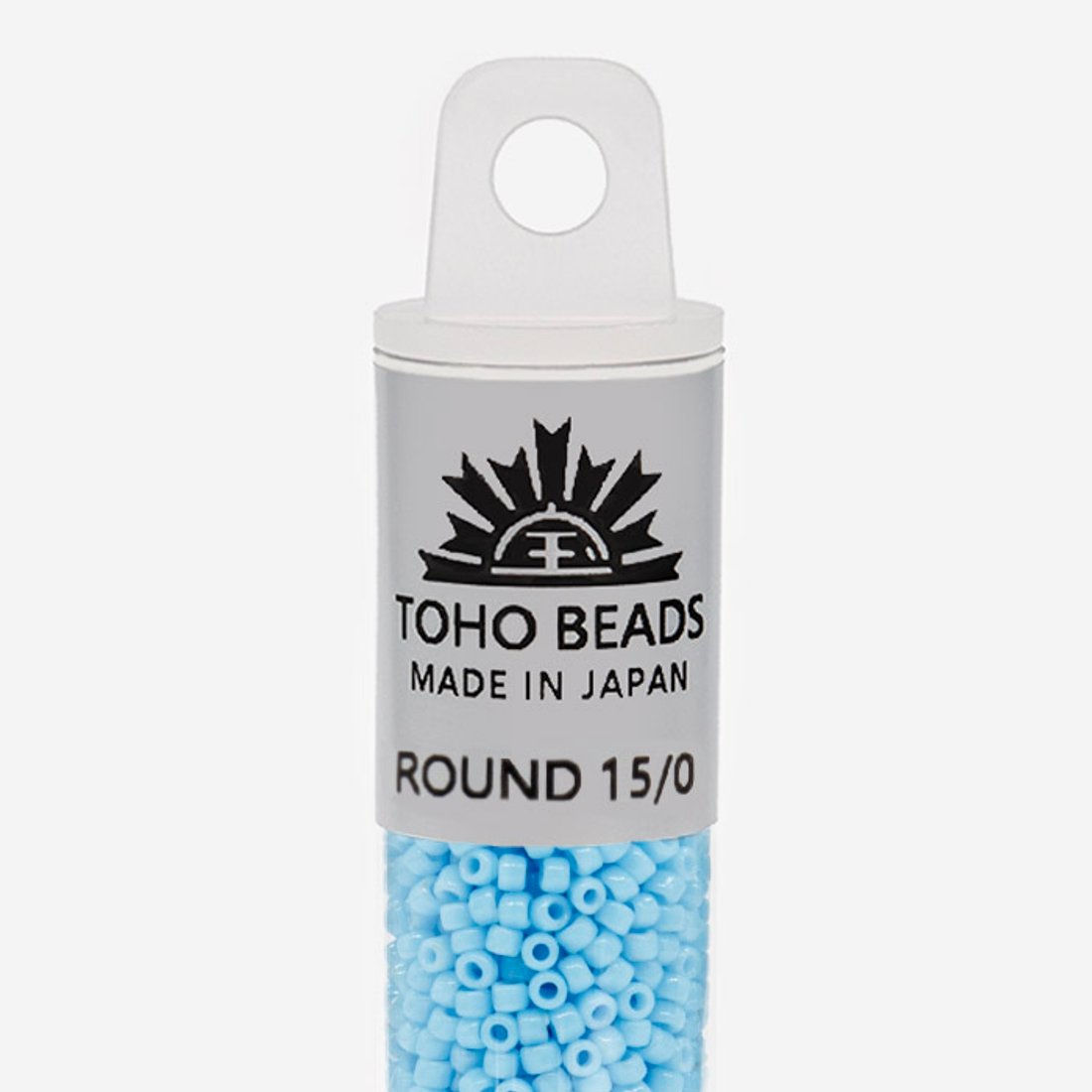 Японский бисер TOHO Round 15/0 (№43), непрозрачный глянцевый
