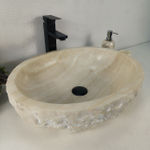 Раковина из оникса Erozy White EO-64263 52*43*14 0213