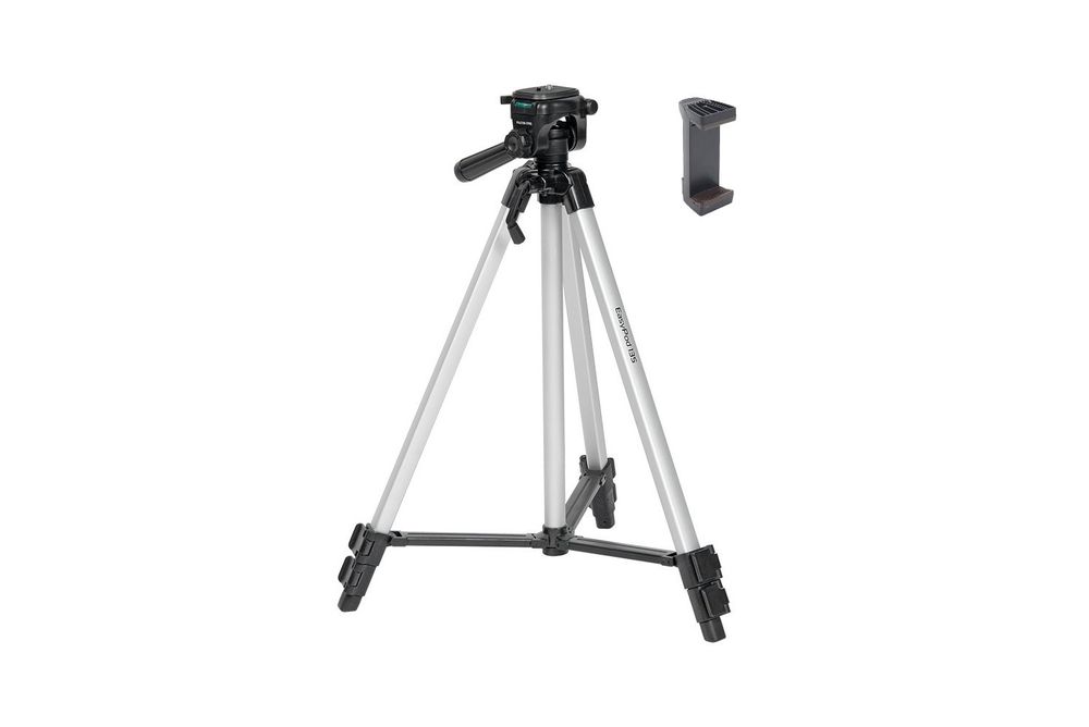 Штатив Falcon Eyes EasyPod 135 + Fujimi SM-CL2 с креплением для смартфона