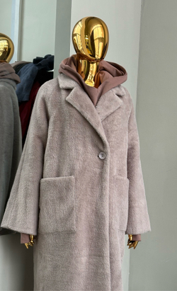 Пальто на подкладке /дымка /весна-осень