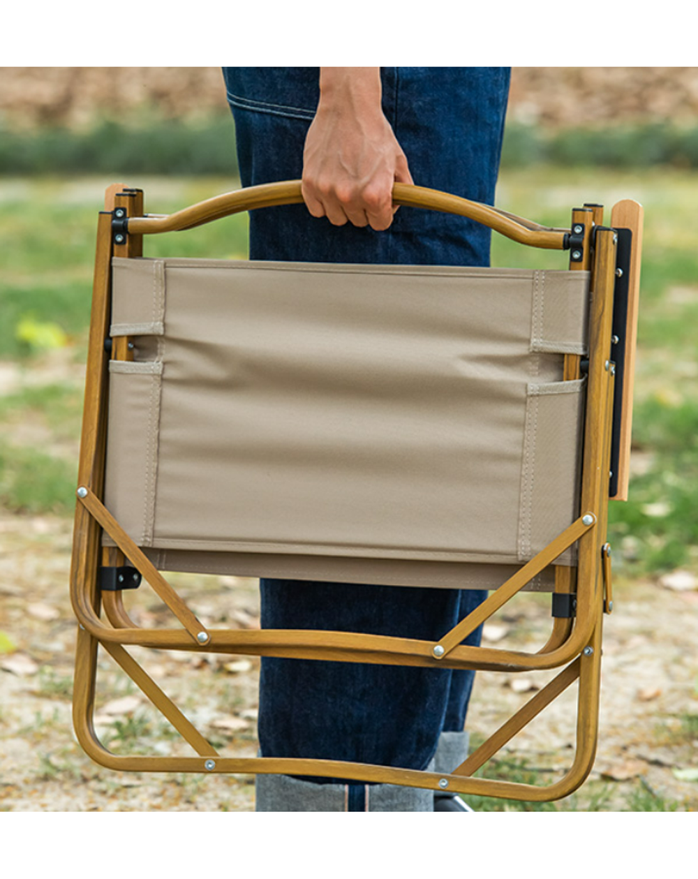 Кресло туристическое Naturehike MW02, складное, черное, до 120 кг