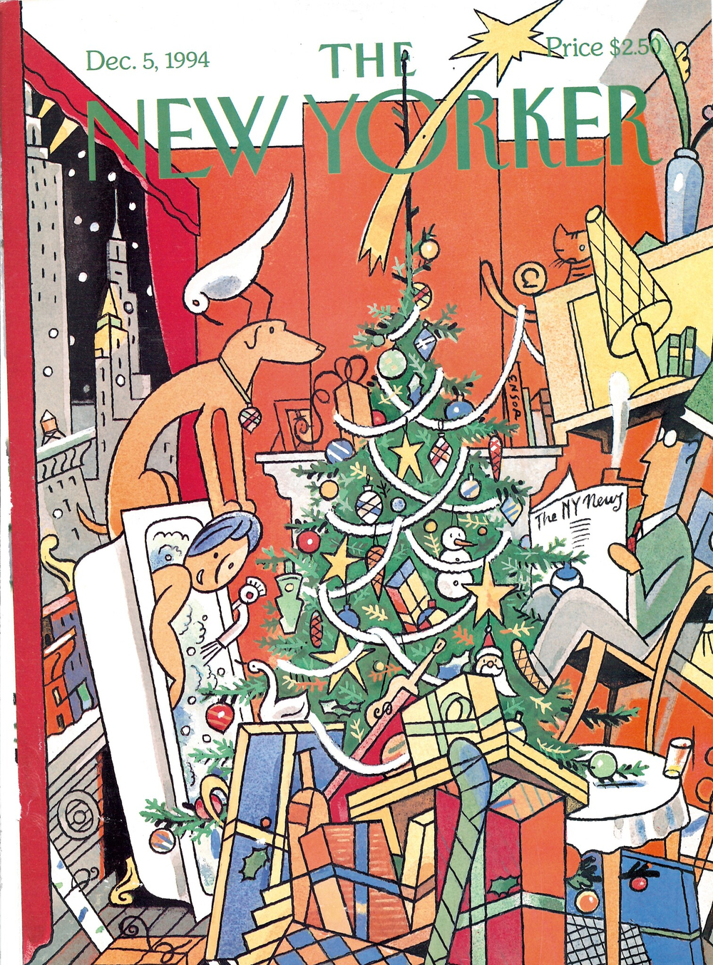 Журнал The New Yorker 05-12-1994, обложка