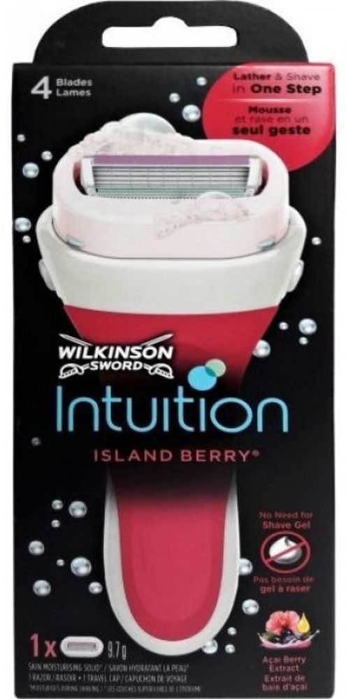 Wilkinson Sword станок women Lady Intuition island berry +1 кассета