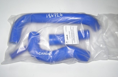 Патрубок радиат. /УАЗ-315195 Хантер дв. 409/ (4 шт) Евро-2 силикон (CARUM)