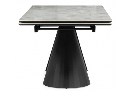 Керамический стол Woodville Шелтон 180(260)x90 carla larkin, черный