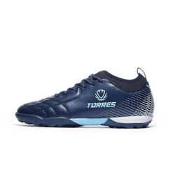 Бутсы футбольные (многошиповки) TORRES BOLA, TS2342310-372-44, р.44,с носком, синий