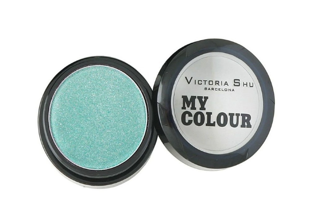 Victoria Shu Тени для век My Colour, тон №519, Бирюзовый, 2,5 гр