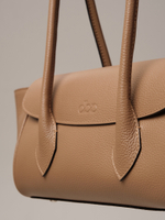 Кожаная сумка DBR 31341 капучино