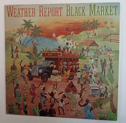 Винтажная виниловая пластинка Weather Report Black Market (Japan 1976)