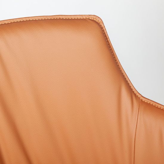 Полукресло Sofia, экокожа soft-touch, терракот