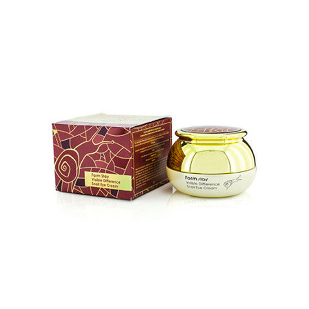 Крем для глаз с экстрактом улитки FarmStay Visible Difference Snail eye Cream 50мл