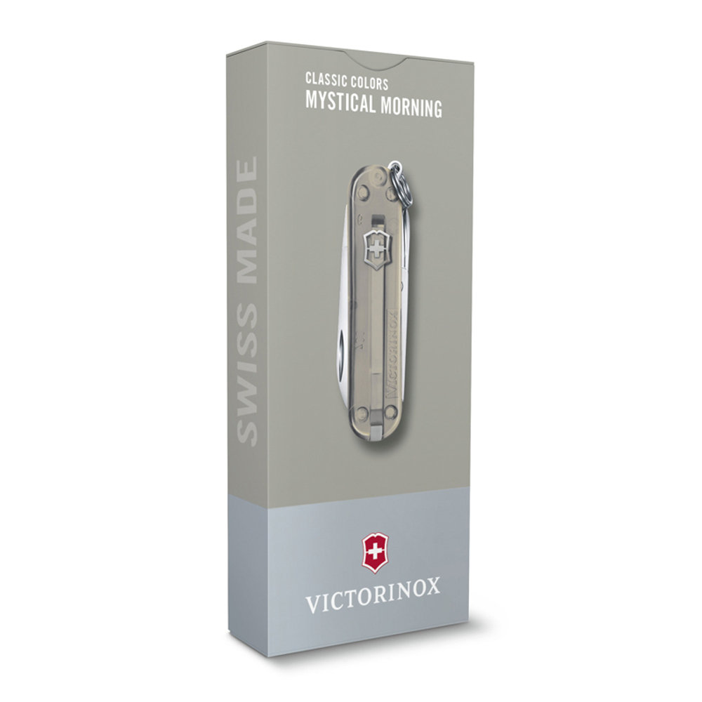 Нож-брелок Victorinox Classic SD Colors, 58 мм, 7 функций, "Mystical Morning"