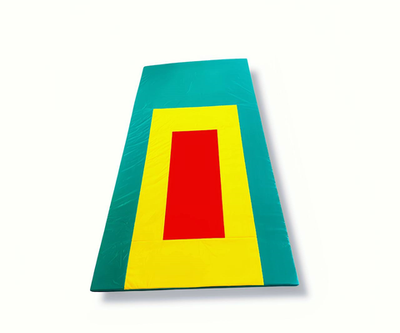 Дополнительный мат зона приземления напольная для двойного минитрампа - соревновательный стандарт