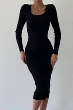 Платье мод. 10021 черный