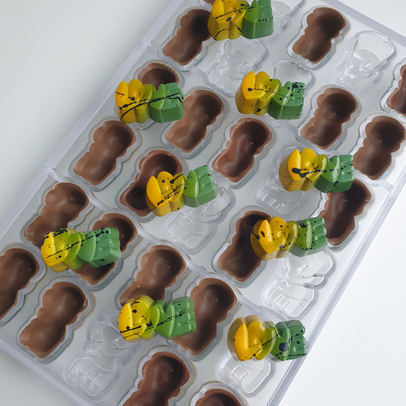 711 | Форма для шоколадных изделий (275*175 мм)