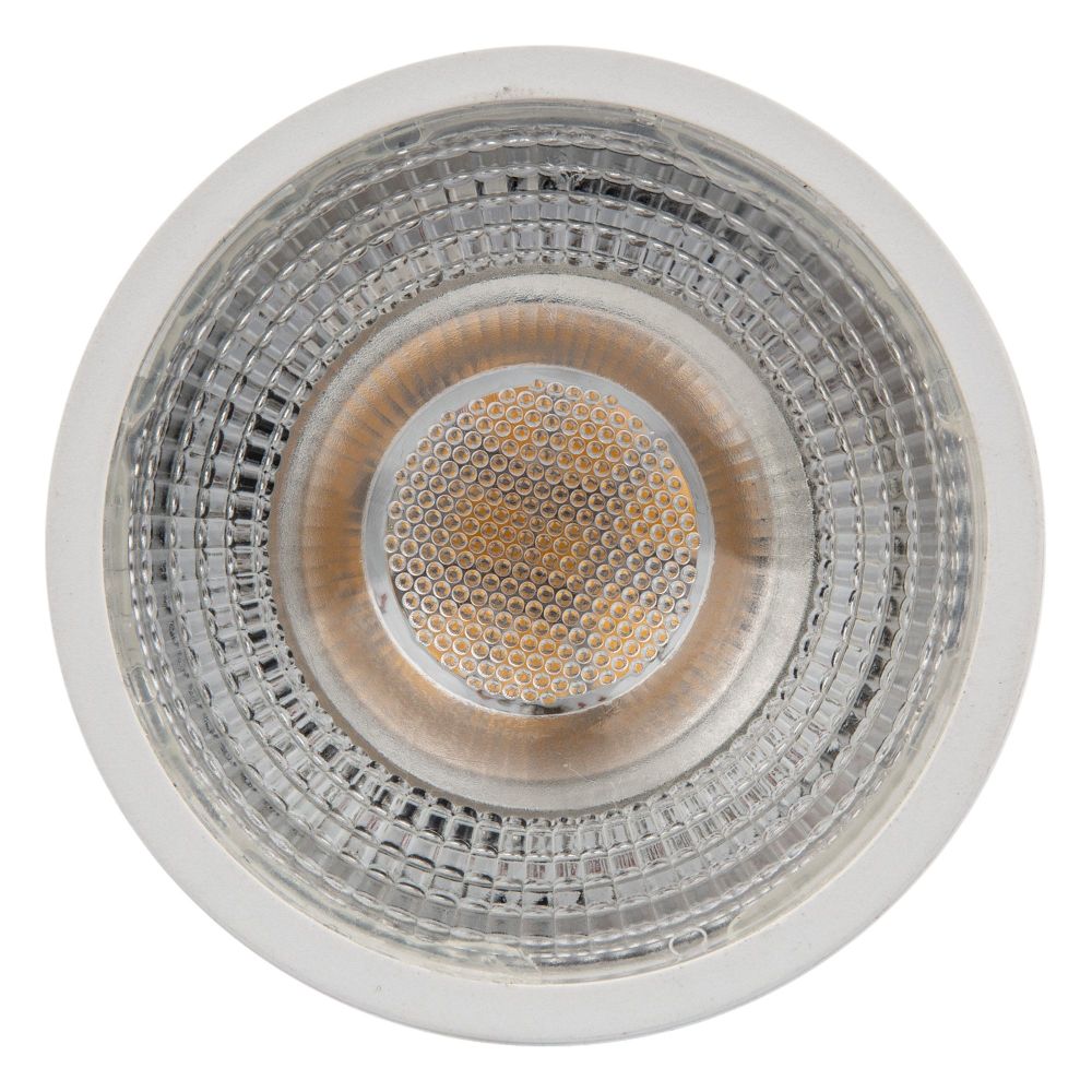 LED-JCDR-7W-3000K-GU10-38D-NR Лампа светодиодная. Форма JCDR. матовая. Серия Norma. Теплый белый свет 3000K. Угол свечения 38. Картон. ТМ Volpe